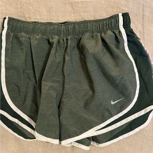 Heather olive green classic Nike short.